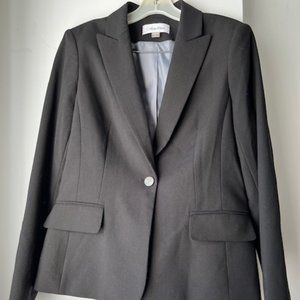 New woman black blazer Size 6 by Calvin Klein